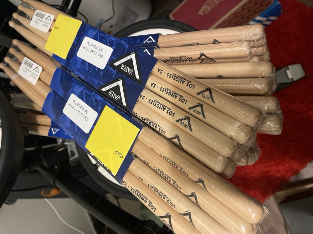 Vater Los Angeles 5A drumsticks